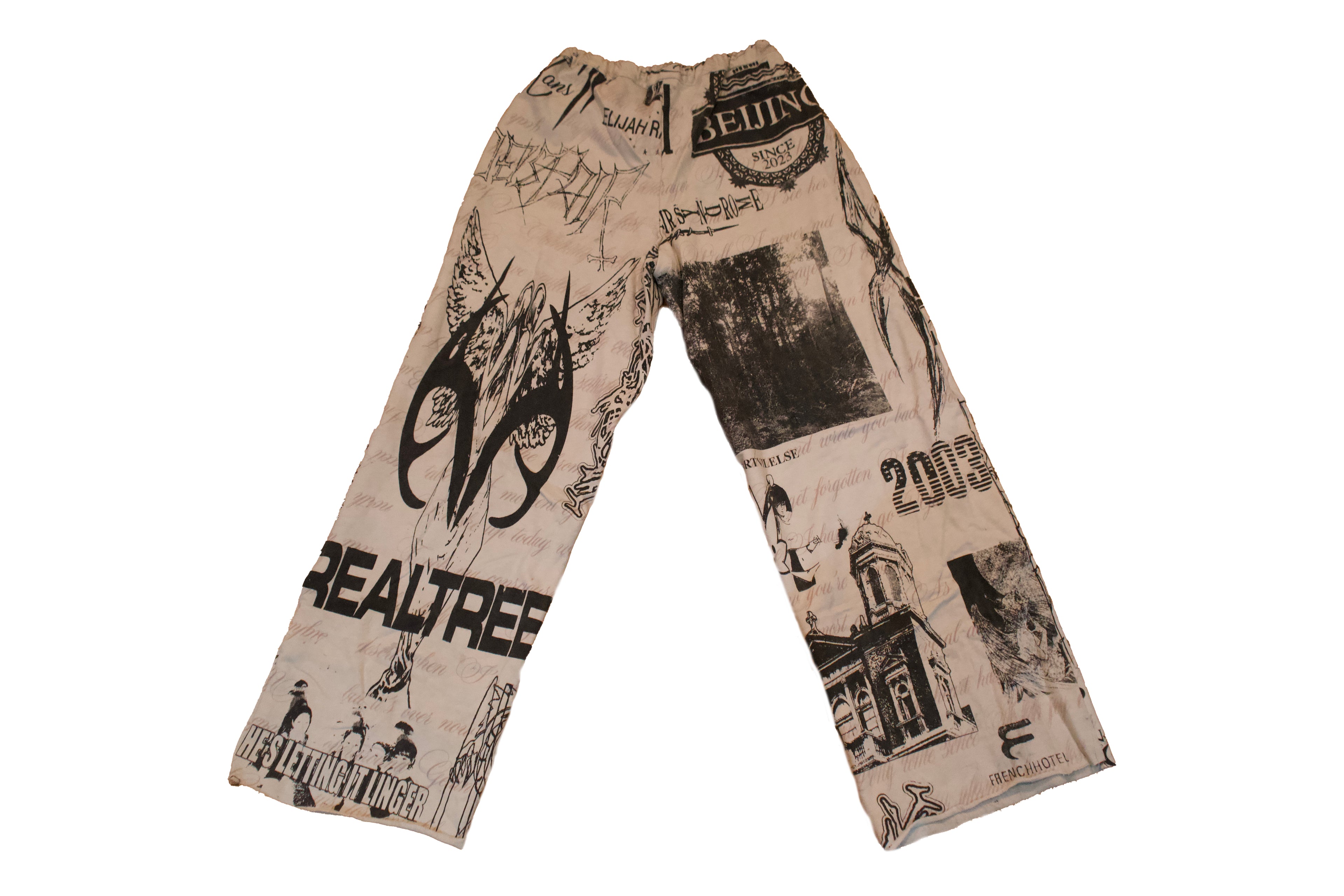 Cut n Sew All Over Print Sweatpants